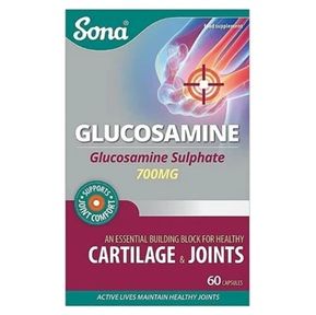 Sona Glucosamine - High Strength Supplements for Joints 60 Capsules Sona Glucosamine - High Strength Supplements for Joints 60 Capsules