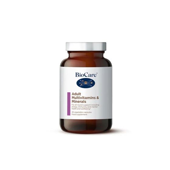 BioCare Adult Multivitamins & Minerals 30 Capsules