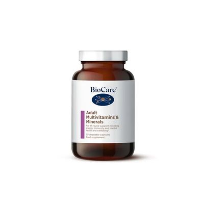 BioCare Adult Multivitamins & Minerals 30 Capsules