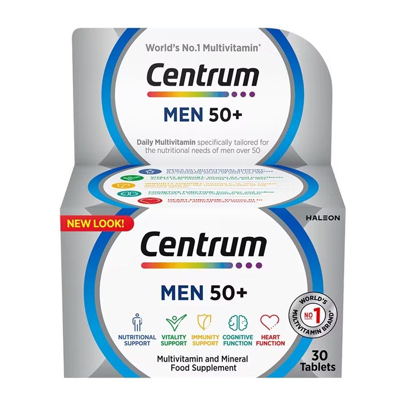 Centrum Men 50+ 30 Tablets Centrum Men 50+ 30 Tablets