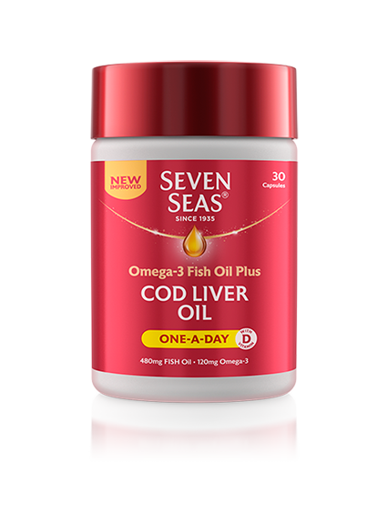 Seven Seas Cod Liver Oil One-A-Day 30 Capsules Cod Liver Oil One-A-Day 30 Capsules