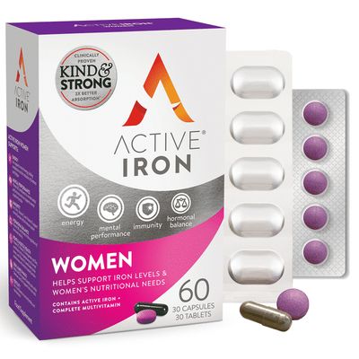 Active Iron Women 60 Capsules