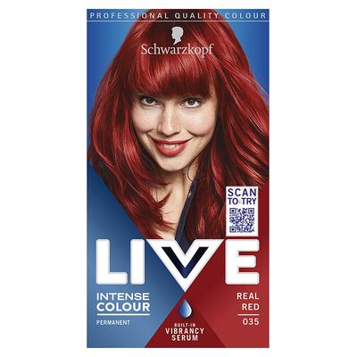 Schwarzkopf Live Intense Colour Real Red 35 Schwarzkopf Live Intense Colour Real Red 35