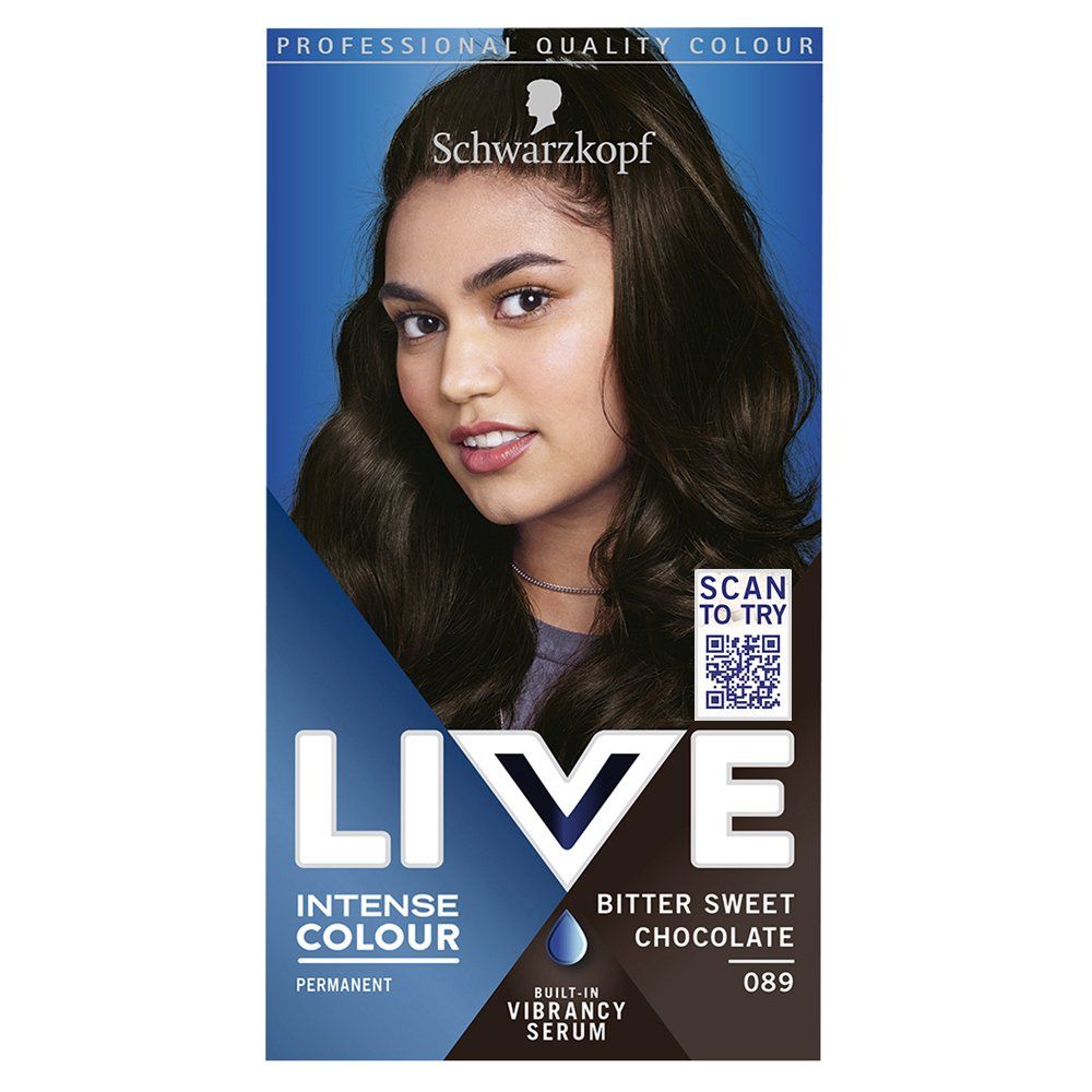 Schwarzkopf Live Intense Colour Bitter Sweet Chocolate 89 Schwarzkopf Live Intense Colour Bitter Sweet Chocolate 89
