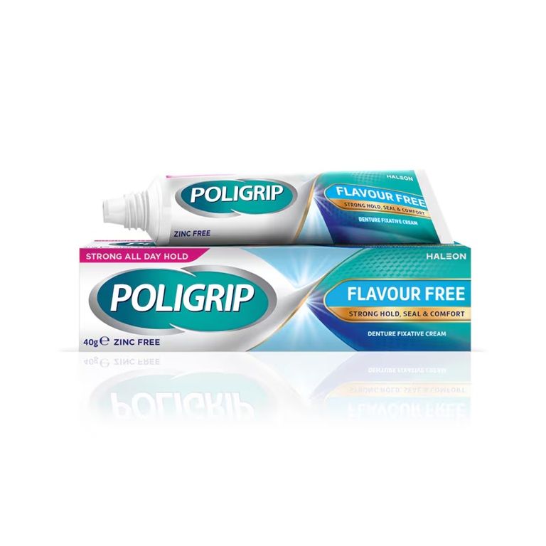 Poligrip Flavour Free