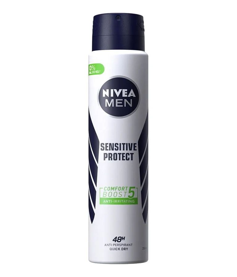 Nivea Men Sensitive Protect Quick Dry Anti-Perspirant Spray 150ml Nivea Men Sensitive Protect Quick Dry Anti-Perspirant Spray 250ml