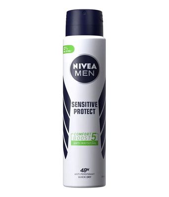 Nivea Men Sensitive Protect Quick Dry Anti-Perspirant Spray 150ml Nivea Men Sensitive Protect Quick Dry Anti-Perspirant Spray 250ml