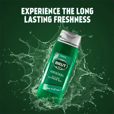 Brut Original Three-in-One Shower Gel 600ml