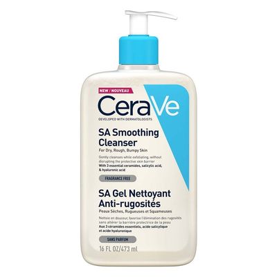 CeraVe SA Smoothing Cleanser 473ml CeraVe SA Smoothing Cleanser 473ml pump bottle