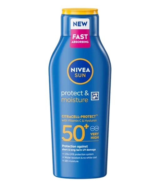 Nivea Sun Protect & Moisture Lotion Sun Cream SPF50+ 200ml Nivea Sun Protect & Moisture Lotion Sun Cream SPF50+ 200ml