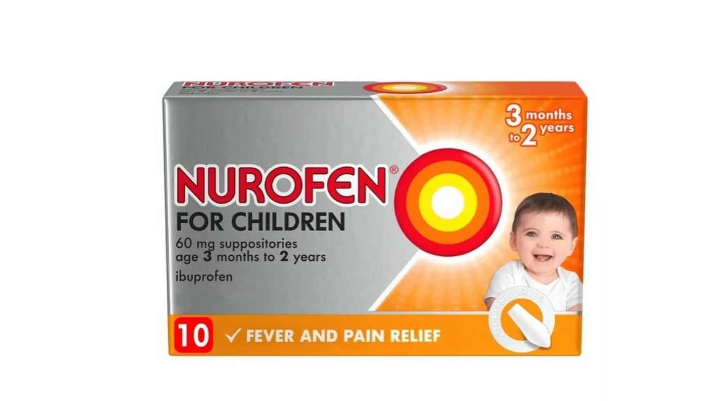 Nurofen for Children 3mths to 2 yrs 10 Suppositories Nurofen for Children 3mths to 2 yrs 10 Suppositories