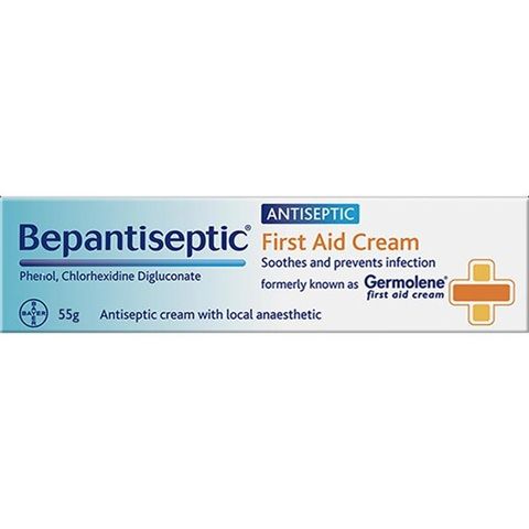 Bepantiseptic First Aid Cream 55g Bepantiseptic First Aid Cream 50g
