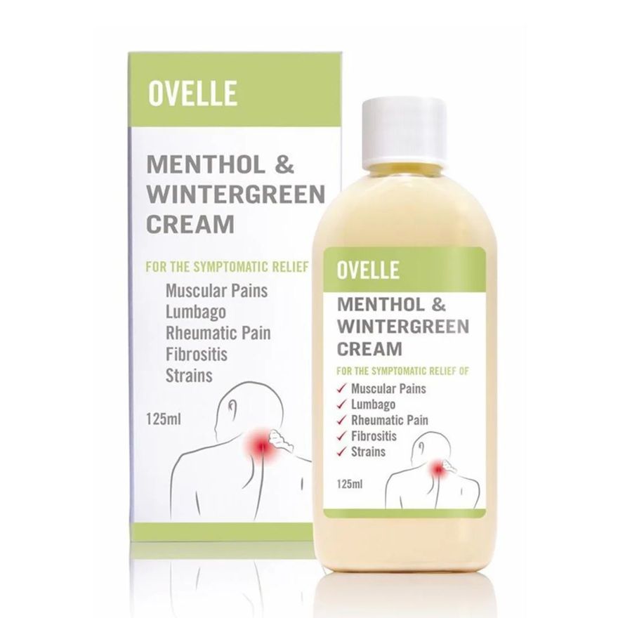 Ovelle Menthol & Wintergreen Cream 125ml Ovelle Menthol & Wintergreen Cream 125ml