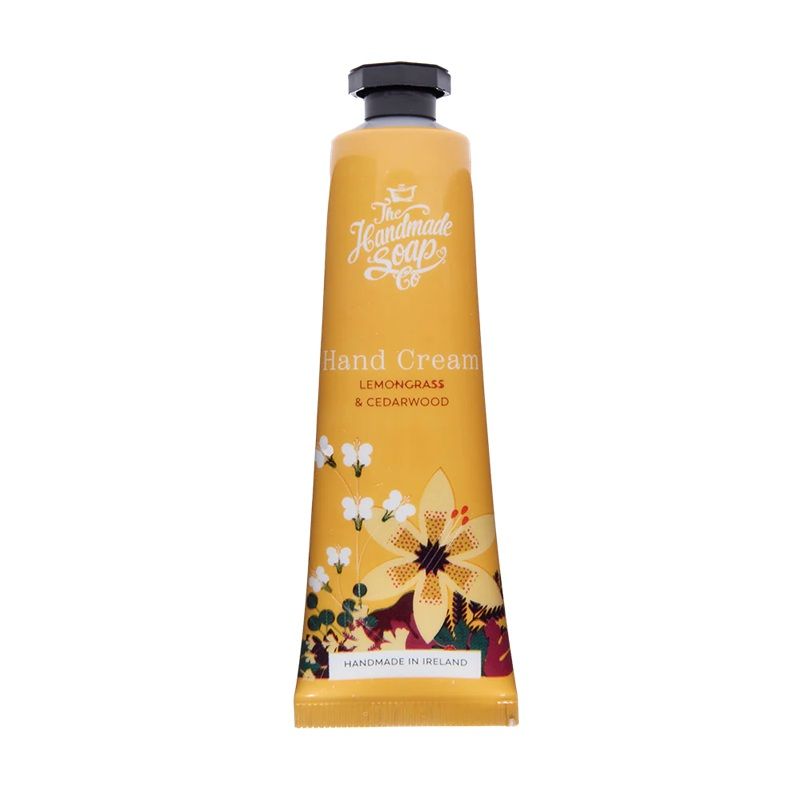 Handmade Soap Company: Hand Cream Lemongrass & Cedarwood 30g Handmade Soap Company: Hand Cream Lemongrass & Cedarwood 30g