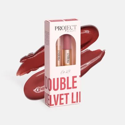 Lip & Gloss KIT - Double Trouble Velvet - Spice (4ml) Lip & Gloss KIT - Double Trouble Velvet - Spice (4ml)