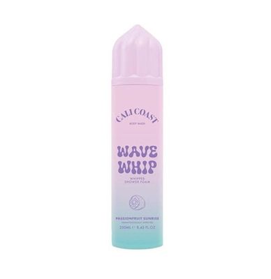 Cali Coast Wave Whip Passionfruit Sunrise Shower Foam 250ml Cali Coast Wave Whip Passionfruit Sunrise Shower Foam 250ml