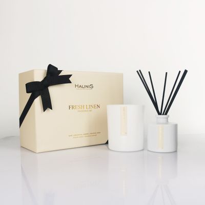 Haunis Fresh Linen Fragrance Set Haunis Fresh Linen Fragrance Set
