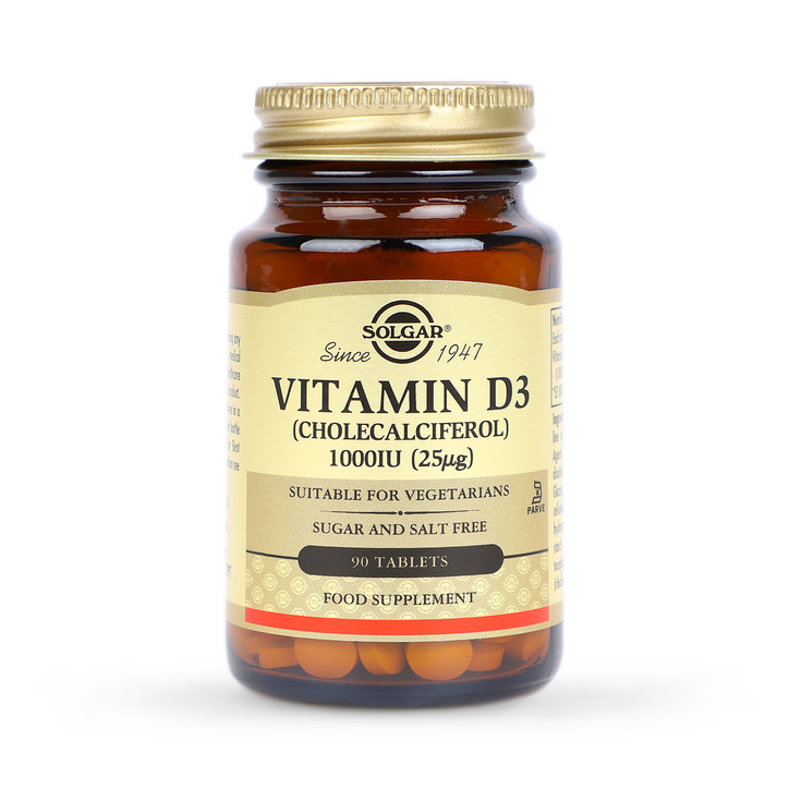 Solgar Vitamin D3-cholecalciferol 1000IU            90 Capsules