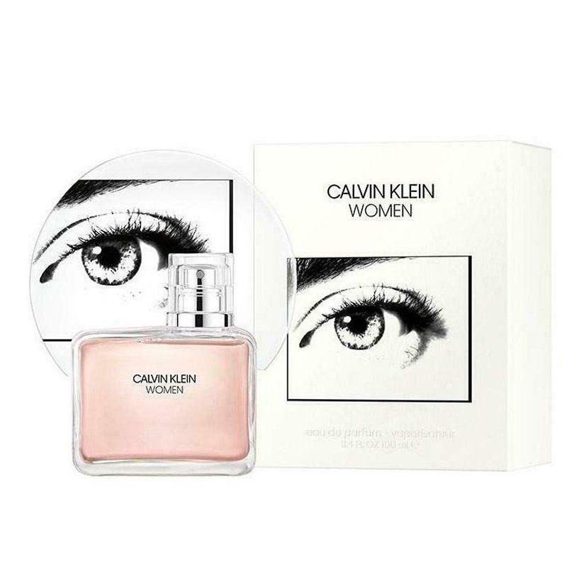 Calvin Klein Woman 100ml Eau de Parfum Calvin Klein Women Eau de Parfum 100ml, bottle beside white box