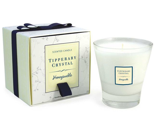 Tipperary Crystal Honeysuckle Candle Filled Tumbler Glass