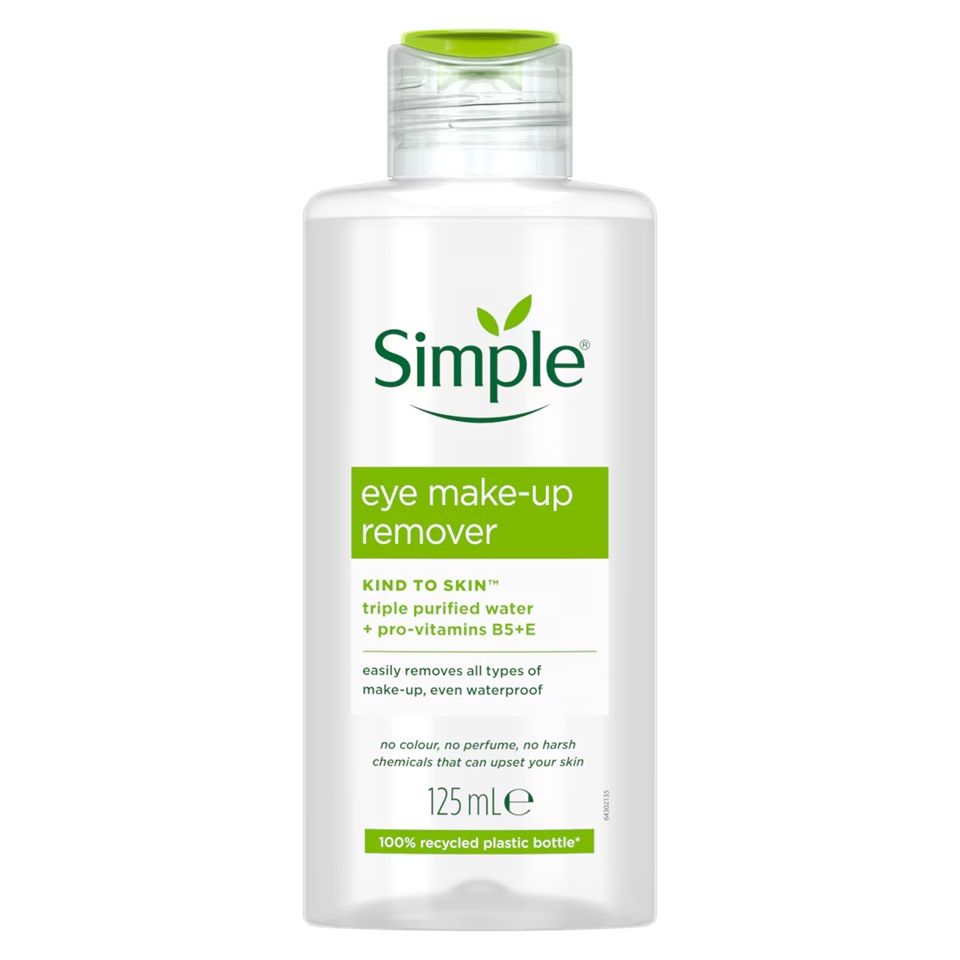 Simple Kind to Skin Eye Make-up Remover 125ml Simple Kind to Skin Eye Make-up Remover 125ml