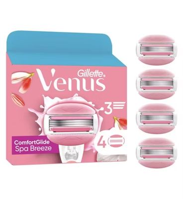 Gillette Venus ComfortGlide Spa Breeze 3 Blade x4 Blades