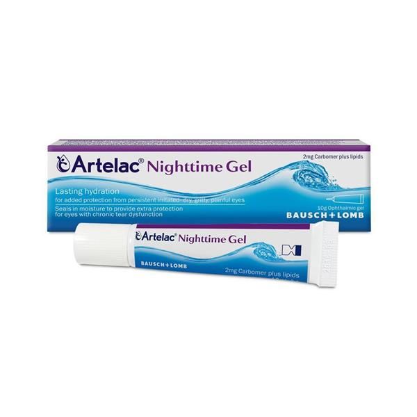 Baush + Lomg Artelac Nighttime Eye Gel 10G