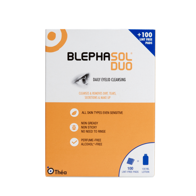 Blephasol Duo Micelle Lotion 100ml and 100 Pads