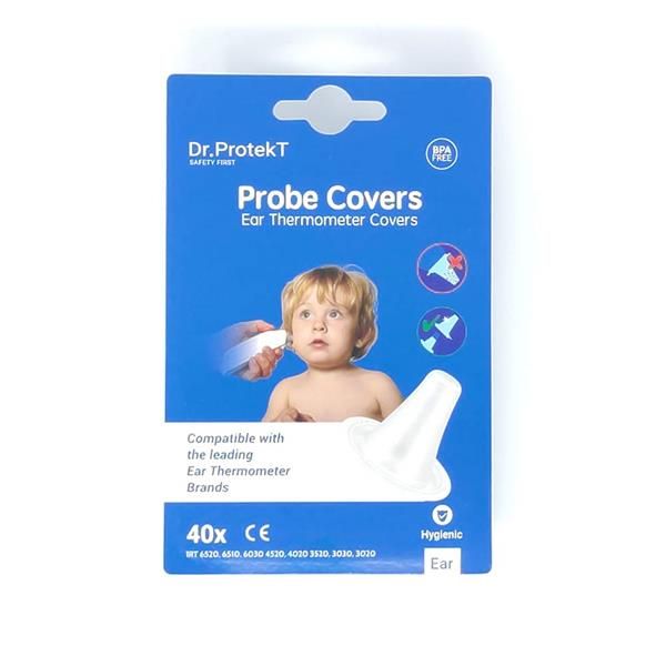 Dr. ProtekT Probe Covers (Ear Thermometer Covers)  40 Pack