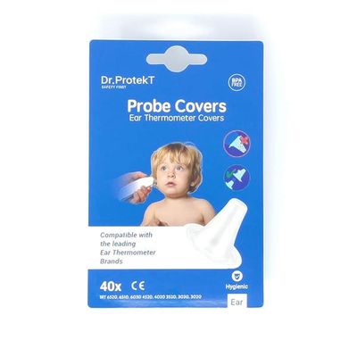 Dr. ProtekT Probe Covers (Ear Thermometer Covers)  40 Pack