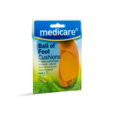 Medicare Ball of Foot Cushions (1 Pair per Pack)