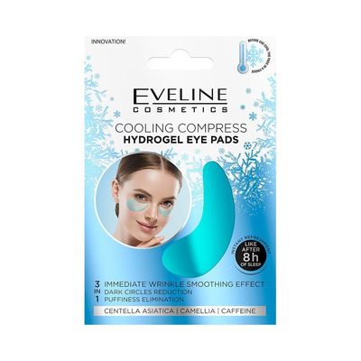 Eveline Ice cooling compress hydrogel eye patches 3 in 1