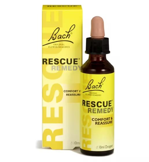 Bach Rescue Remedy Dropper 10ml Comfort & Reassure Flower Essences