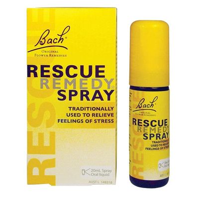 Bach Rescue Remedy Spray 20ml Comfort & Reassure Flower Essences