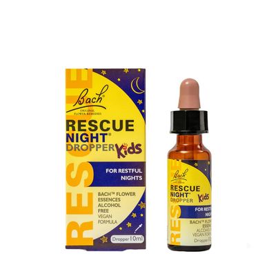 Bach Rescue Remedy Night Dropper Kids 10ml Flower Essences