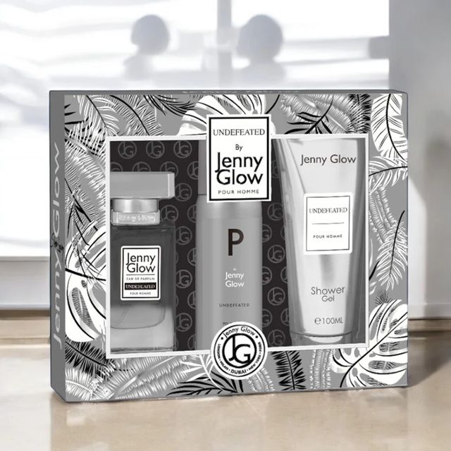 Jenny Glow: Undefeated 3pc Gift Set - Inspired by Paco Rabanne Invictus