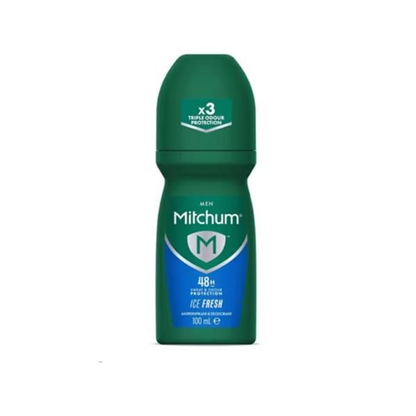 Mitchum Ice Fresh Anti-Perspirant and Deodorant Roll 100ml Mitchum Ice Fresh Anti-Perspirant and Deodorant Roll 100ml