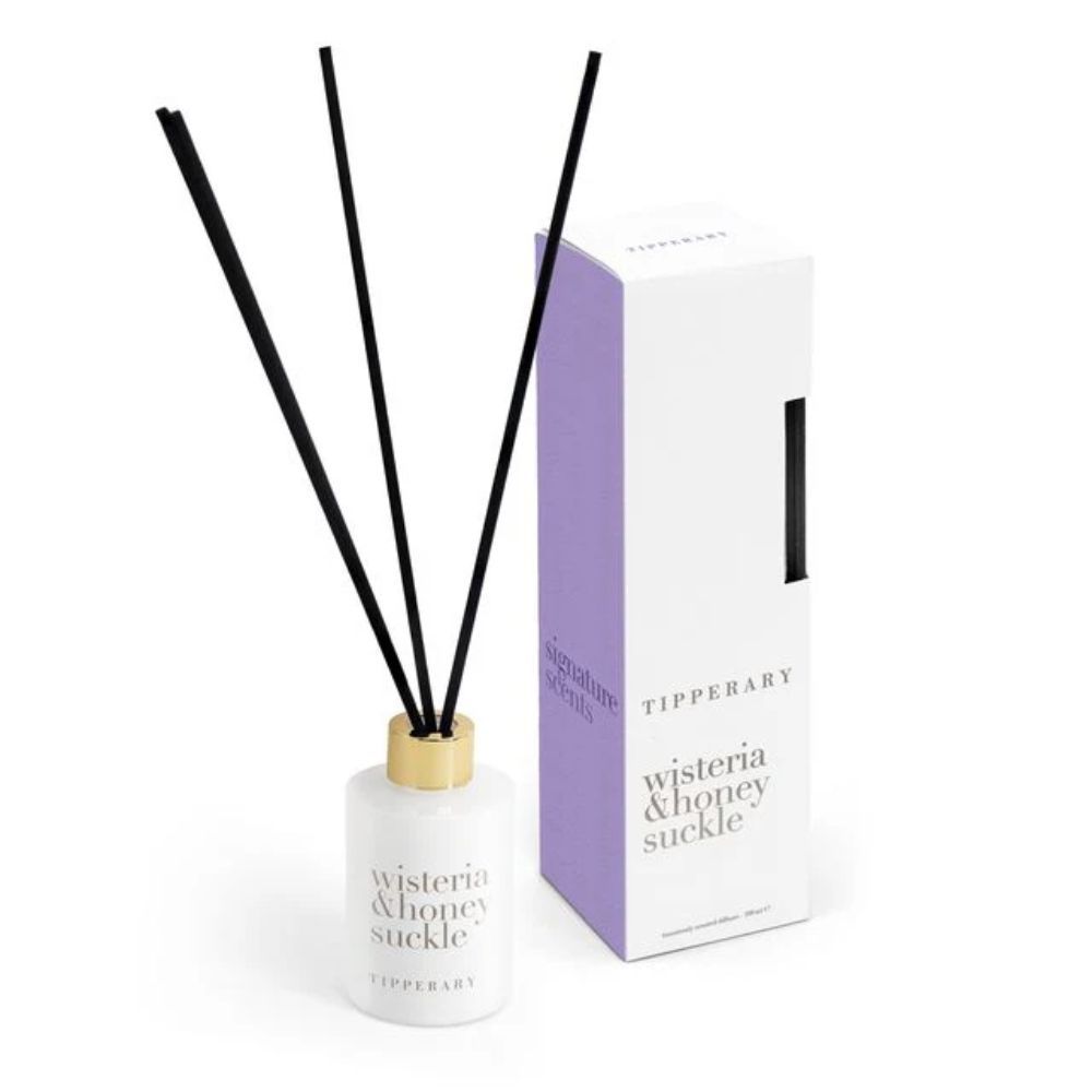 Tipperary Crystal Signature Scents: Wisteria & Honey Suckle Diffuser Tipperary Crystal Signature Scents: Wisteria & Honey Suckle Diffuser