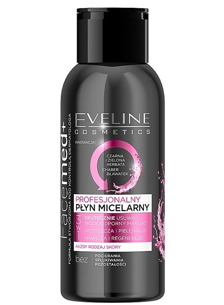 Eveline Professional Micellar Water 3in1 500ml Eveline Professional Micellar Water 3in1 500ml