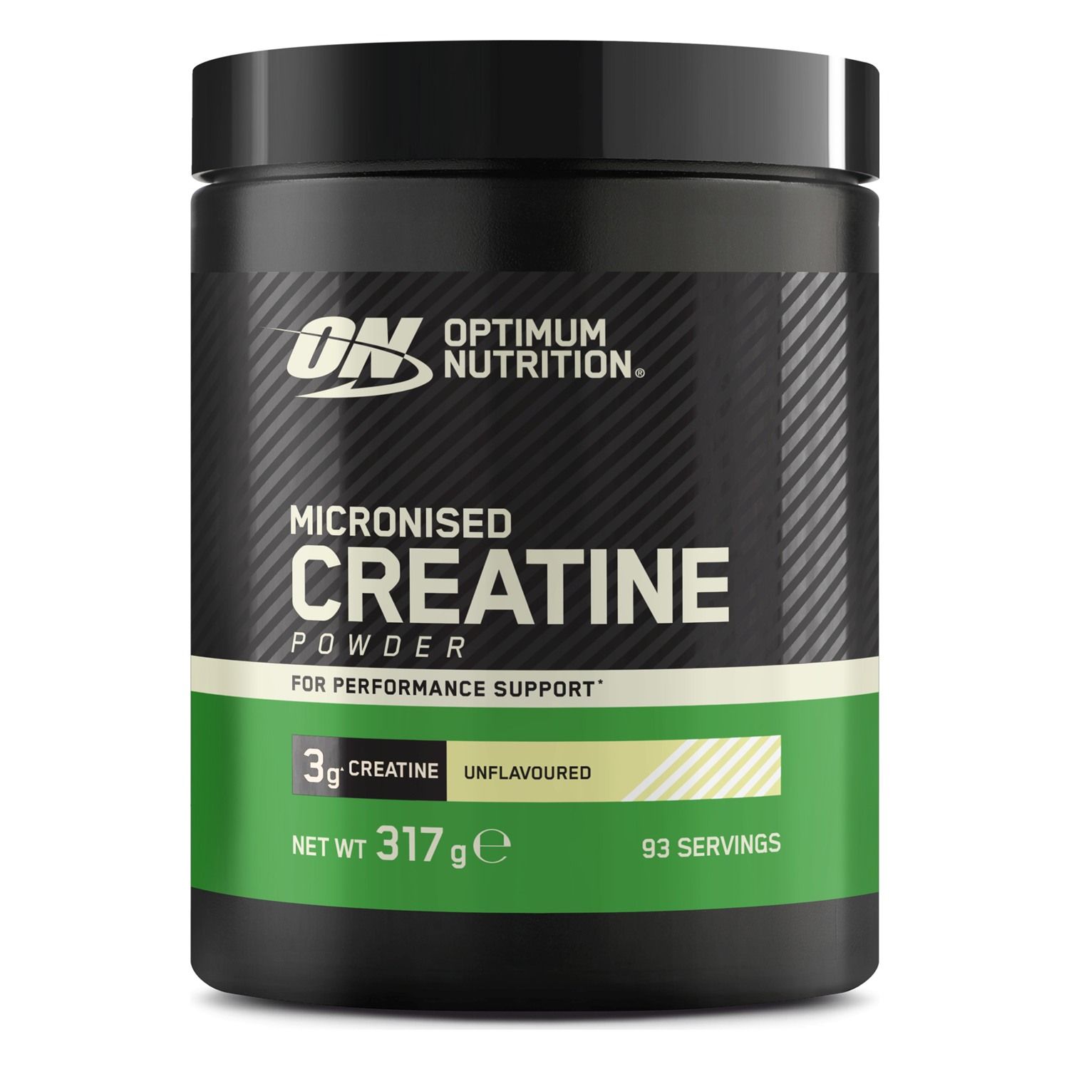 Optimum Nutrition Creatine Powder 317g Optimum Nutrition micronised creatine powder 317g tub