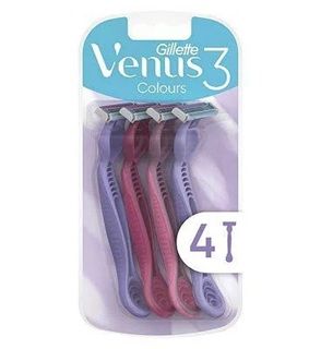Gillette Venus Colour Razors 4s Gillette Venus Colour Razors 4s