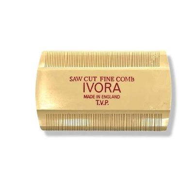 Ivora Saw Cut Fine Comb Ivora Saw Cut Fine Comb