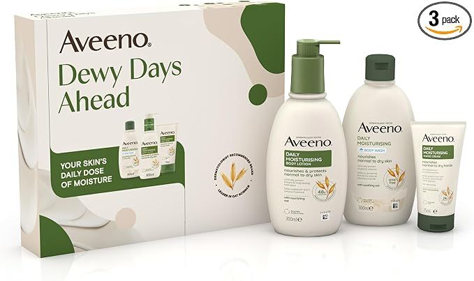 Aveeno Dewy Days Ahead Gift Set for Sensitive Skin Aveeno Dewy Days Ahead Gift Set for Sensitive Skin