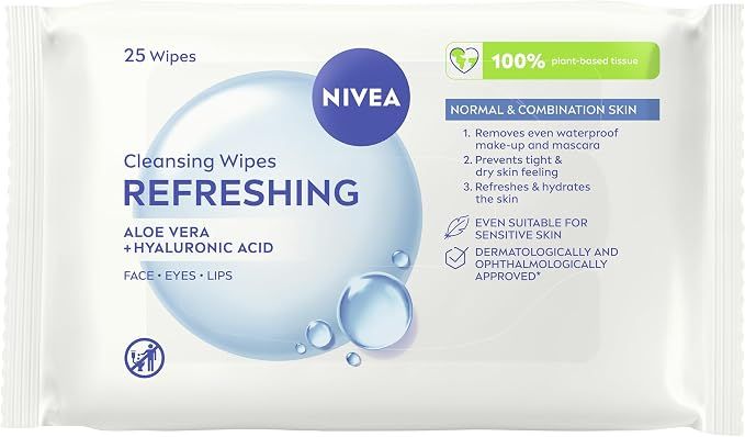 Nivea Biodegradable Cleansing Wipes Dry Skin (25 Pack) Nivea Biodegradable Cleansing Wipes Dry Skin (25 Pack)
