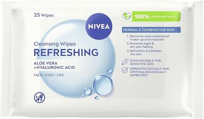 Nivea Biodegradable Cleansing Wipes Dry Skin (25 Pack) Nivea Biodegradable Cleansing Wipes Dry Skin (25 Pack)
