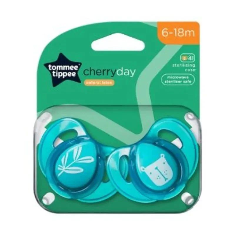 Tommee Tippee Decorated Soothers 6-18 Months Twin Pack Tommee Tippee Decorated Soothers 6-18 Months Twin Pack