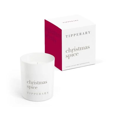 Tipperary Crystal Signature Scents Christmas Spice Candle