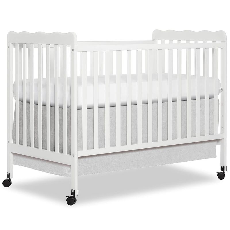 White 3-in-1 Convertible Crib