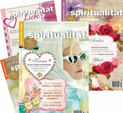 "Welt der Spiritualität" Abonnement für das Ausland