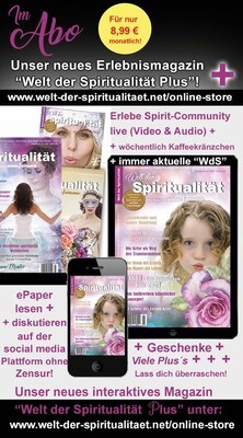 Interaktives Erlebnismagazin "Welt der Spiritualität Plus" Interaktives Erlebnismagazin "Welt der Spiritualität Plus"